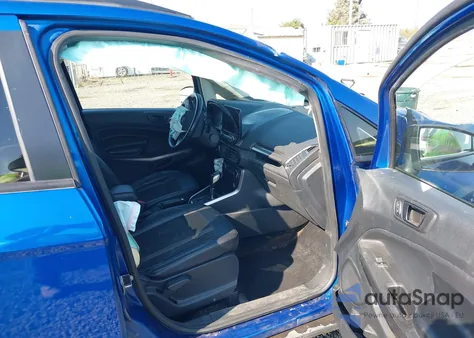 2019 Ford Ecosport Ses из США, поврежденный, VIN MAJ6S3JL9KC307592